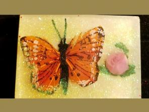 3 Inch Handmade butterfly knick knack