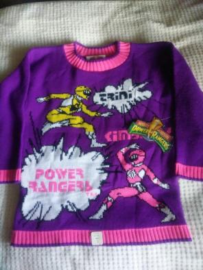 Vintage 1994 Power Rangers Sweater