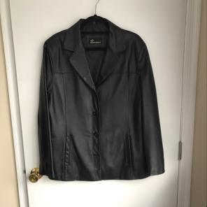 Leather Jacket Size 13