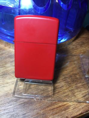 NEW RED REFILLABLE LIGHTER