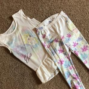 Elsa Outfit Size 4T
