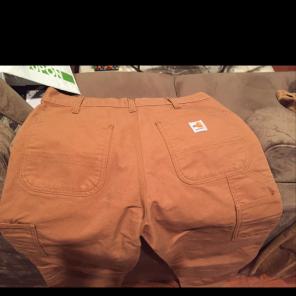 Men's Carhartt Duck Pants. 32x34