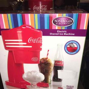 Coca Cola ice shaving machine