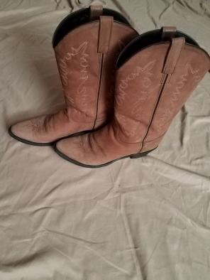 Men's camel cowboy boots sz 10.5