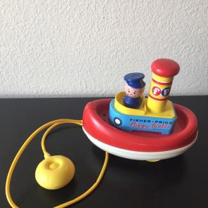Vintage Fisher Price Tuggy Tooter 139