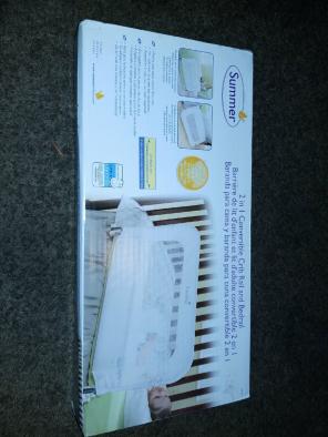 Summer infant crib rail bedrail bed rail
