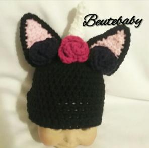 Unicorn baby hat