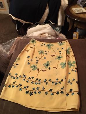 Ann Taylor Silk Skirt