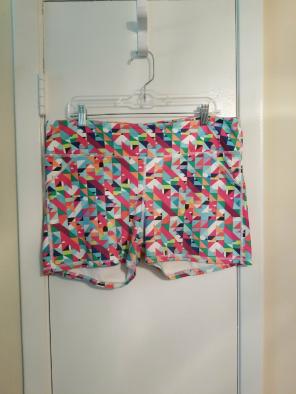 Fabletics workout shorts multicolor