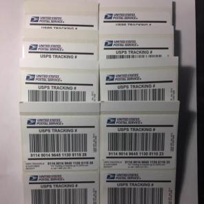 50 Tracking Labels