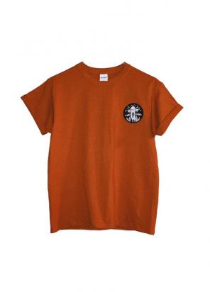 Orange Grunge "I Want to Leave" T-shirt