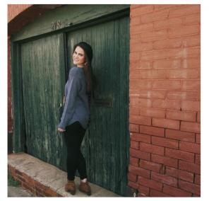 Cut out Sweater