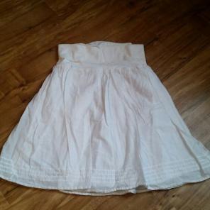 Free ship GAP small white skirt
