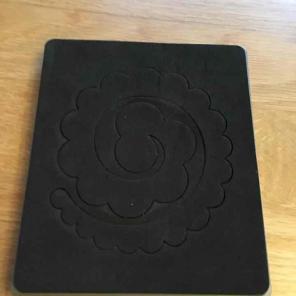 Stampin Up retired spiral flower sizzix