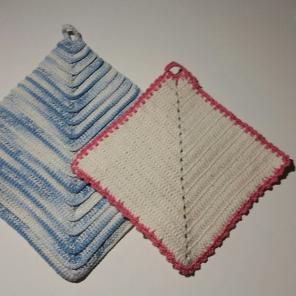 Vintage Crocheted Potholders