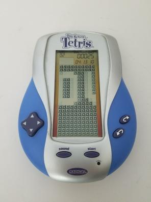 Big Screen Tetris Handheld Travel Game