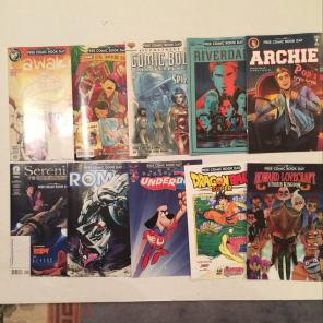 2016 Free Comic Book Day - 10 Books