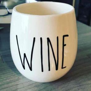 Rae Dunn inspired wine