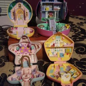 Bundle polly poket vintage 5total bundle