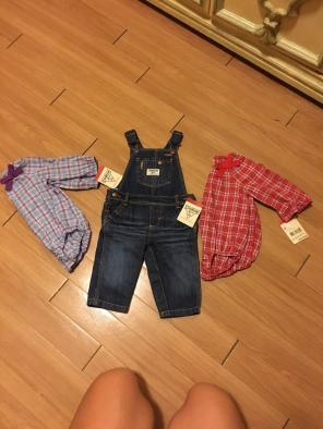 Osh Kosh Bgosh Bundle Overalls & Shirts