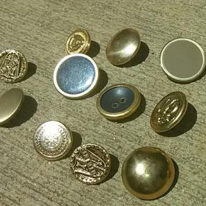Vintage Metal Buttons