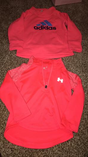 2T Girls Sweatshirts Bundle