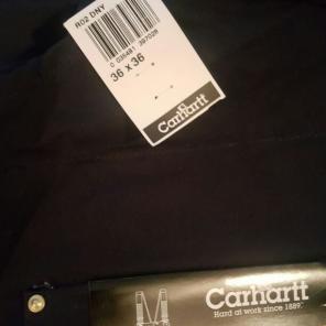 Carhartt insulated bibs 36x36
