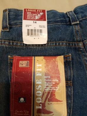Boys jean shorts w/ an adjustable waist