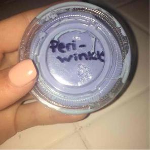 Periwinkle slime (fluffy, purple)