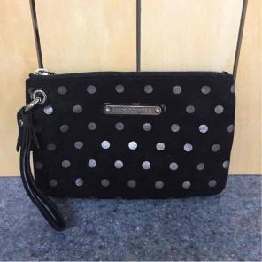 Juicy couture polkadot wristlet clutch