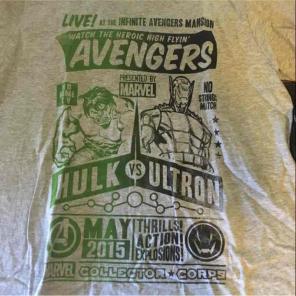 Marcel collector Corp avengers tshirt