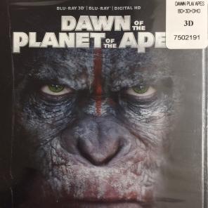 DAWN PLANET OF THE APES 3D BLU RAY