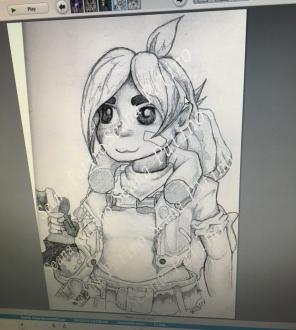 Beatrix Slime Rancher Illustration