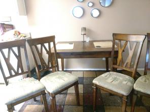 Table and chairs