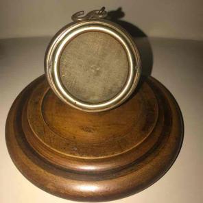 Antique pocket watch wood display stand