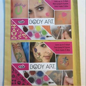 Body Art/Tattoos Stencils set of 50 pcs