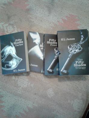 The Fifty shades of gray trilogy