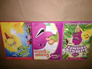 Barney and Sesame Street DVDs