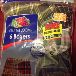 Men's Fruit Of The Loom Underwear