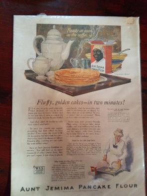 AUNT JEMIMA ADVERTISEMENT 1919
