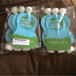 Natures little squeeze food pouches 5 oz