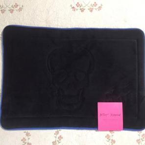 Betsey Johnson Skull Foam Bath Rug
