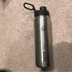 Takeya 24oz sterling silver bottle