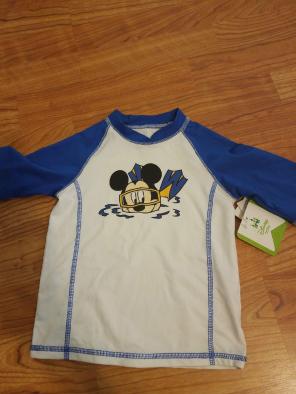 2T Disney Mickey Mouse rashguard