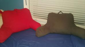 Beautiful sturdy sit up right pillows