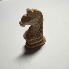 Wooden Chess Piece Hand Carved Knight