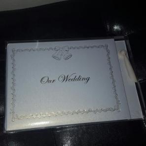 Wedding guest book