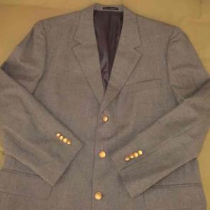 Men's 46L Gray Blazer