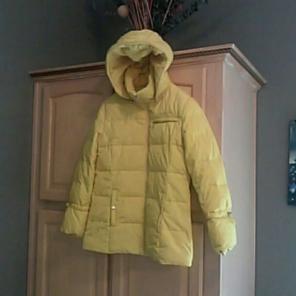 Dkny Big girls hooded puffer coat