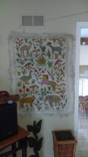 Late 1800'S chain stitch needlewook